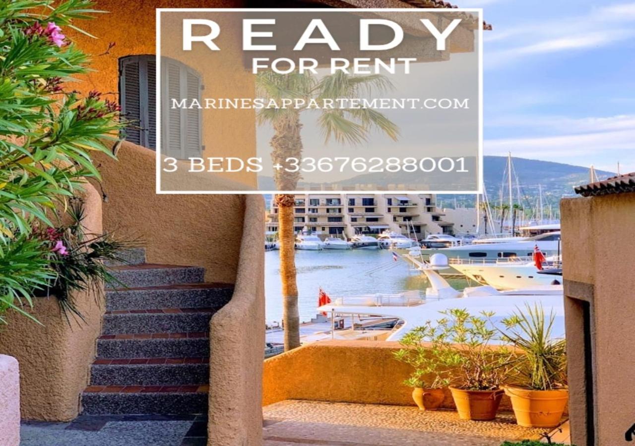 Marinesappartement-2Min Plage, Acces Direct Port Cogolin Exterior photo